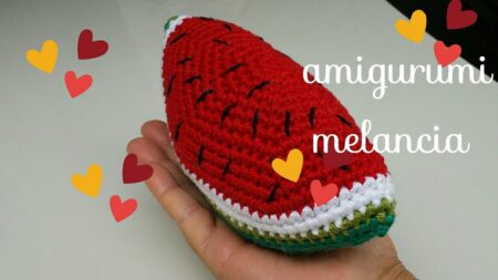 amigurumi-melancia