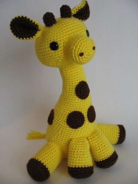 amigurumi-girafa