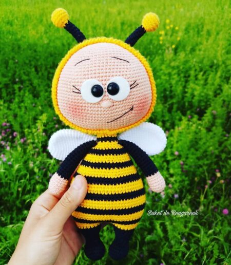 amigurumi-abelha