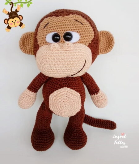 amigurumi-macaco