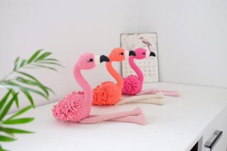 amigurumi-flamingo