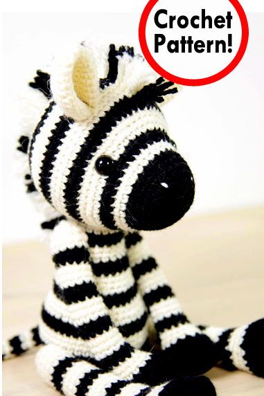 amigurumi-zebra